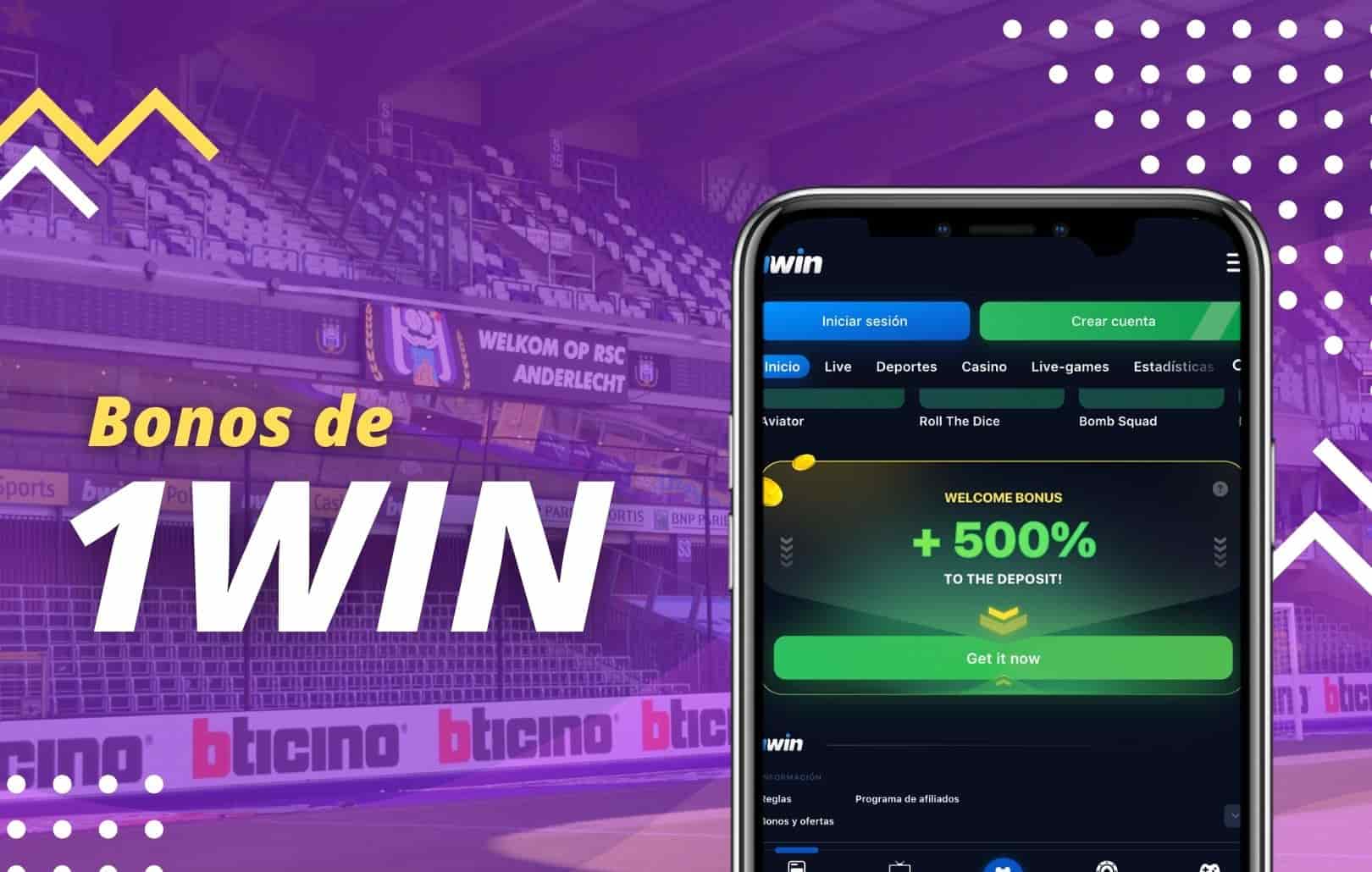 Tipos de apuestas en 1win